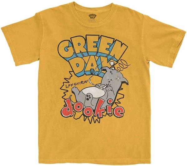 Green Day Green Day Риза Dookie Longview Unisex Orange 2XL
