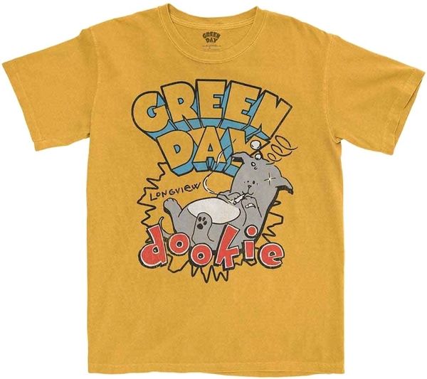 Green Day Green Day Риза Dookie Longview Unisex Orange L