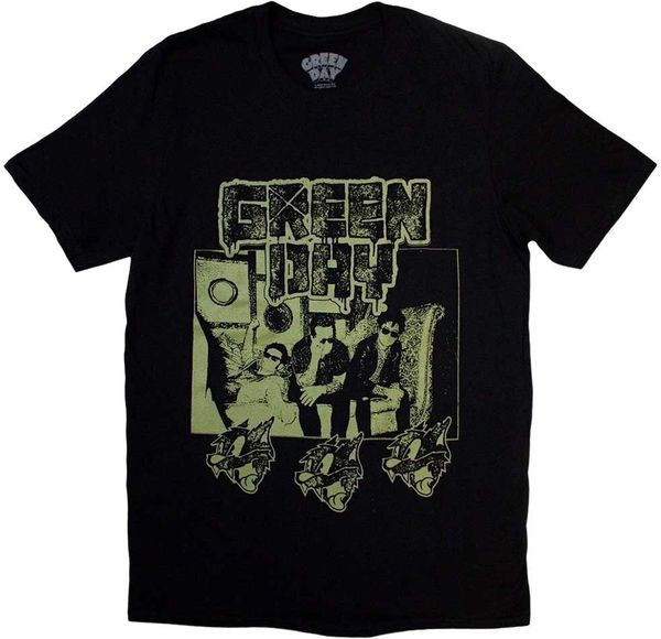Green Day Green Day Риза Rev Radio Unisex Black M