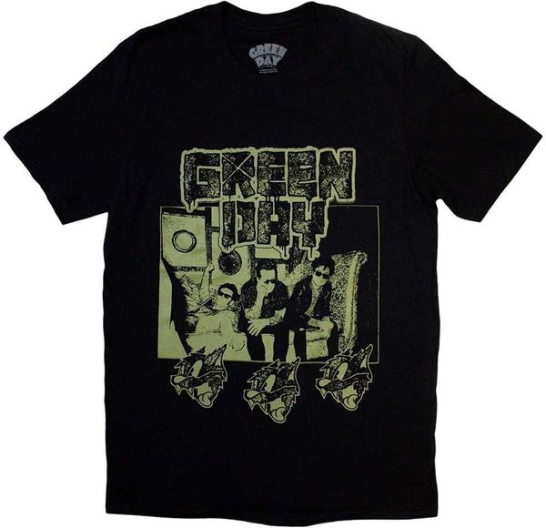 Green Day Green Day Риза Rev Radio Unisex Black S