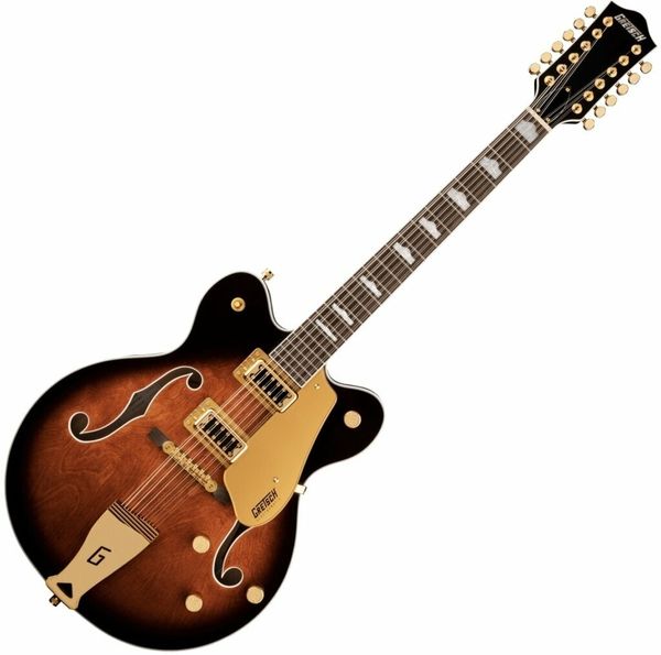 Gretsch Gretsch G5422G-12 Electromatic DC LRL Single Barrel Burst