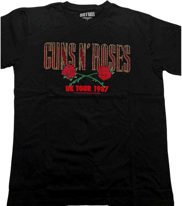 Guns N' Roses Guns N' Roses Риза 87 Tour Unisex Black M