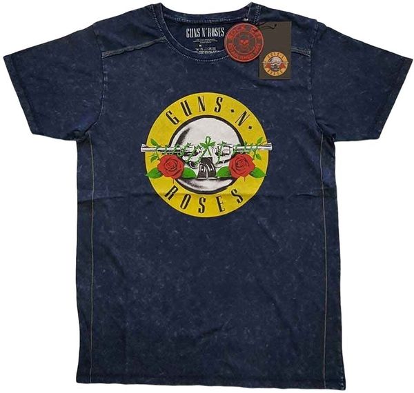 Guns N' Roses Guns N' Roses Риза Classic Logo Unisex Navy Blue S