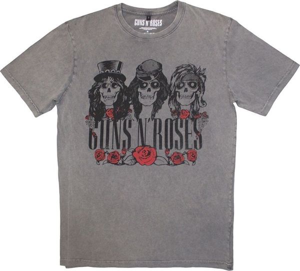 Guns N' Roses Guns N' Roses Риза Hell Group Stone Wash Unisex Grey 2XL