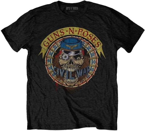 Guns N' Roses Guns N' Roses Риза Skull Circle Unisex Black L