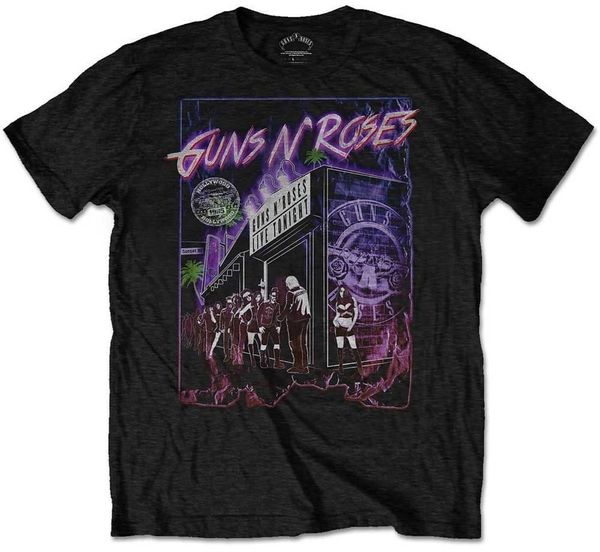 Guns N' Roses Guns N' Roses Риза Sunset Boulevard Unisex Black S