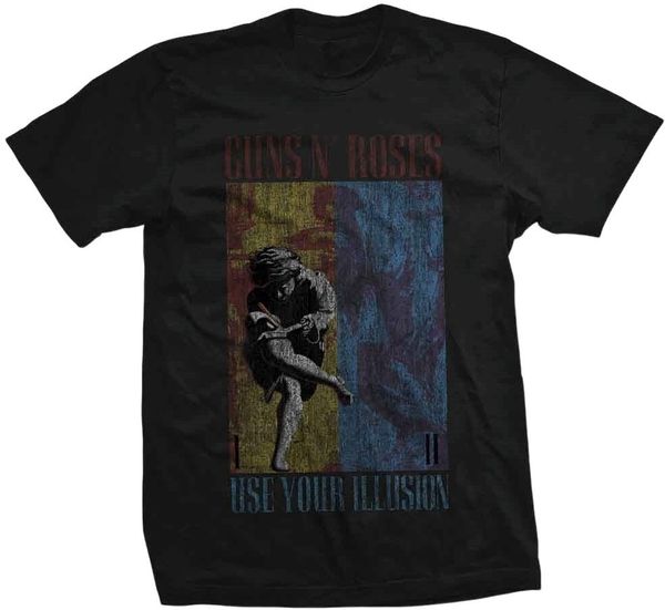 Guns N' Roses Guns N' Roses Риза Use Your Illusion Unisex Black 2XL