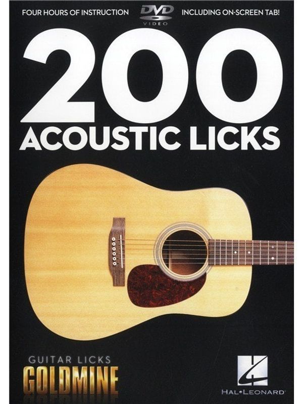 Hal Leonard Hal Leonard 200 Acoustic Licks - Guitar Licks Goldmine ноти