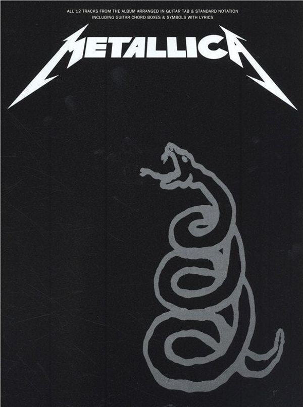 Hal Leonard Hal Leonard The Black Album (TAB) Нотна музика