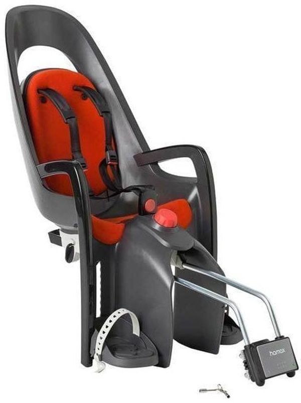 Hamax Hamax Zenith Relax Grey Red with Bow and Bracket