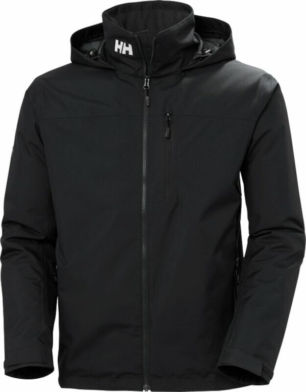 Helly Hansen Helly Hansen Яке Men's Crew Hooded Midlayer Sailing Jacket 2.0 Black 2XL
