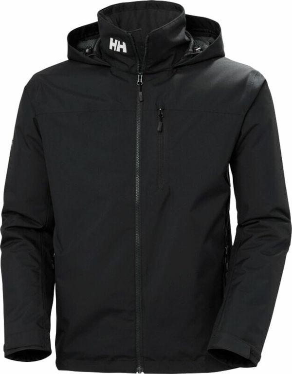 Helly Hansen Helly Hansen Яке Men's Crew Hooded Midlayer Sailing Jacket 2.0 Black XL