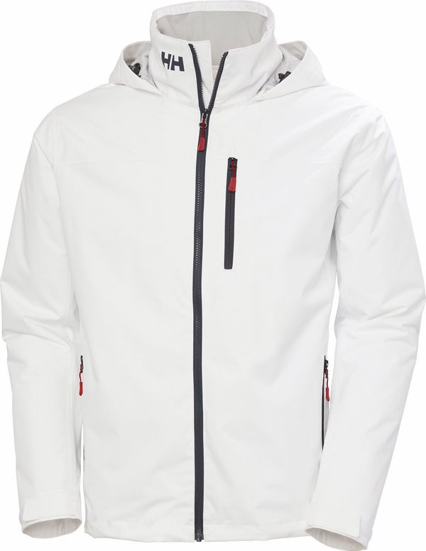 Helly Hansen Helly Hansen Яке Men's Crew Hooded Midlayer Sailing Jacket 2.0 White L