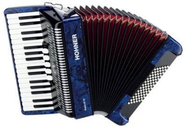 Hohner Hohner Bravo III 72 Dark Blue Пиано акордеон