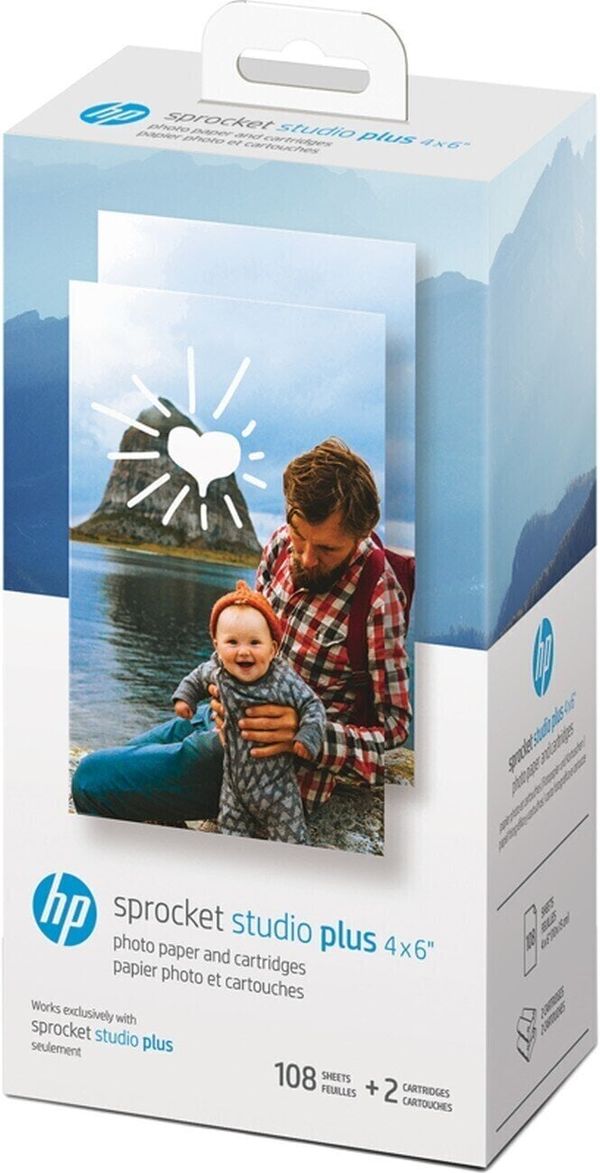 HP HP Sprocket Studio Plus cartridge Фото хартия