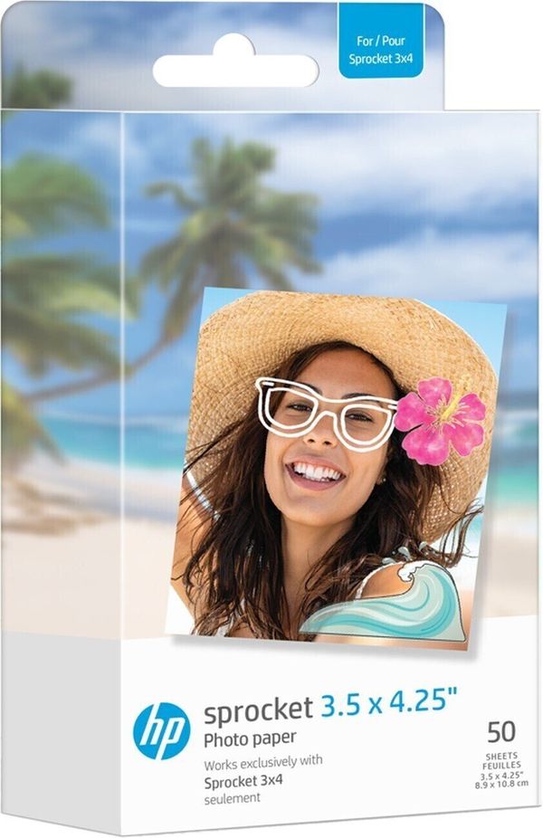 HP HP Sprocket Zink paper 50 бр Фото хартия