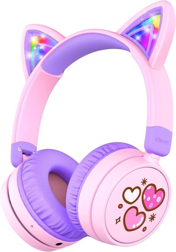 iClever iClever BTH21 Purple Безжични On-ear слушалки