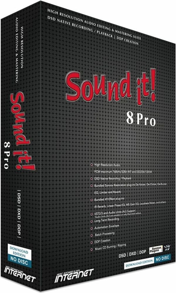 Internet Co. Internet Co. Sound it! 8 Pro (Mac) (Дигитален продукт)