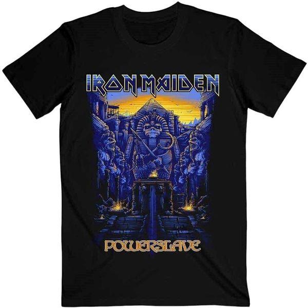 Iron Maiden Iron Maiden Риза Dark Ink Powerslaves Unisex Black XL