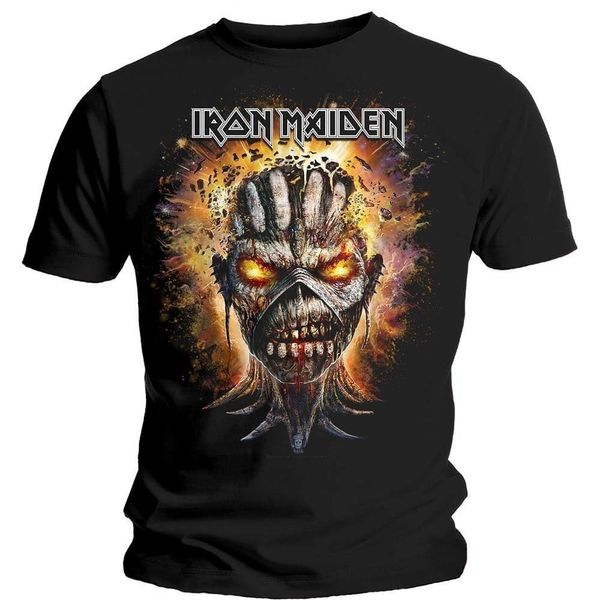 Iron Maiden Iron Maiden Риза Eddie Exploding Head Unisex Black M