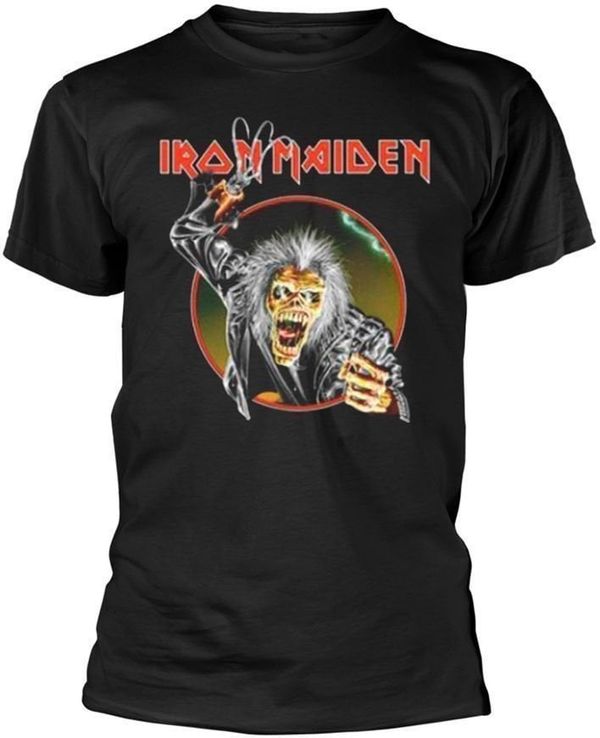 Iron Maiden Iron Maiden Риза Eddie Hook Unisex Black L