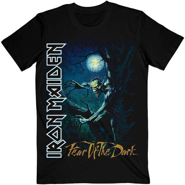 Iron Maiden Iron Maiden Риза Fear of the Dark Tree Sprite Unisex Black 2XL