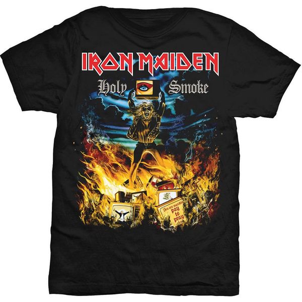 Iron Maiden Iron Maiden Риза Holy Smoke Unisex Black L