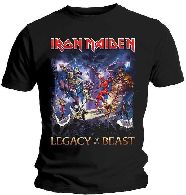 Iron Maiden Iron Maiden Риза Legacy of the Beast Unisex Black L