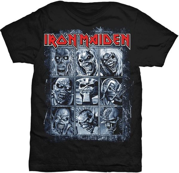 Iron Maiden Iron Maiden Риза Nine Eddies Unisex Black 2XL