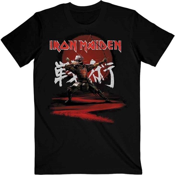 Iron Maiden Iron Maiden Риза Senjutsu Eddie Archer Kanji Unisex Black L
