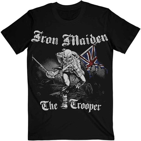 Iron Maiden Iron Maiden Риза Sketched Trooper Unisex Black S