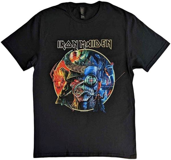 Iron Maiden Iron Maiden Риза The Future Past Tour '23 Circle Art Unisex Black S