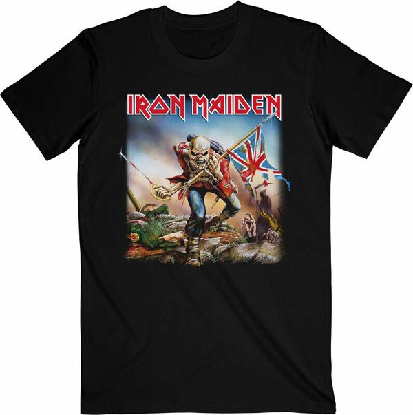 Iron Maiden Iron Maiden Риза Trooper Unisex Black S