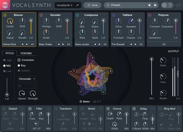 iZotope iZotope VocalSynth 2 Upgrade from VocalSynth 1 (Дигитален продукт)
