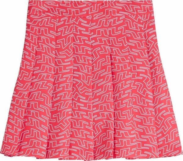 J.Lindeberg J.Lindeberg Adina Print Golf Skirt Azalea Outline Bridge Swirl M