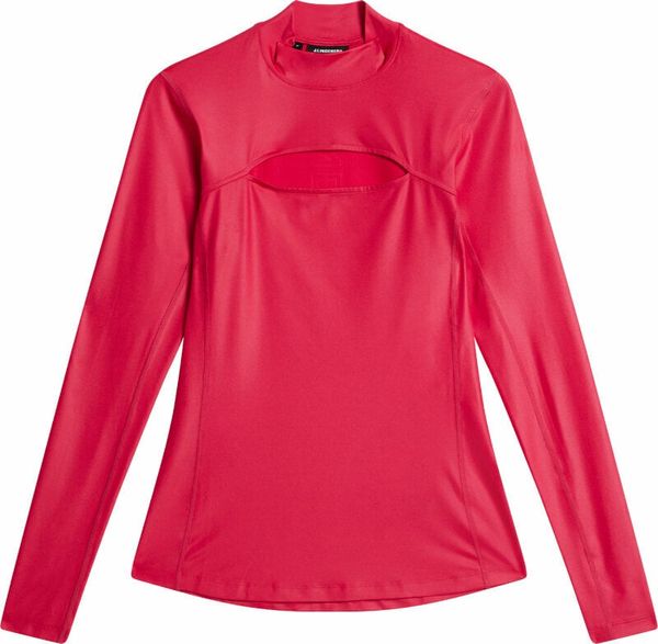 J.Lindeberg J.Lindeberg Sage Long Sleeve Womens Top Rose Red S