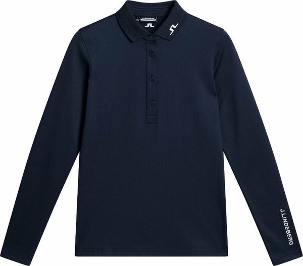 J.Lindeberg J.Lindeberg Tour Tech Long Sleeve Mens Polo JL Navy XS