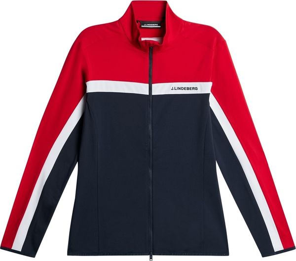 J.Lindeberg J.Lindeberg Jarvis Mid Layer Barbados Cherry 2XL Суитшърт