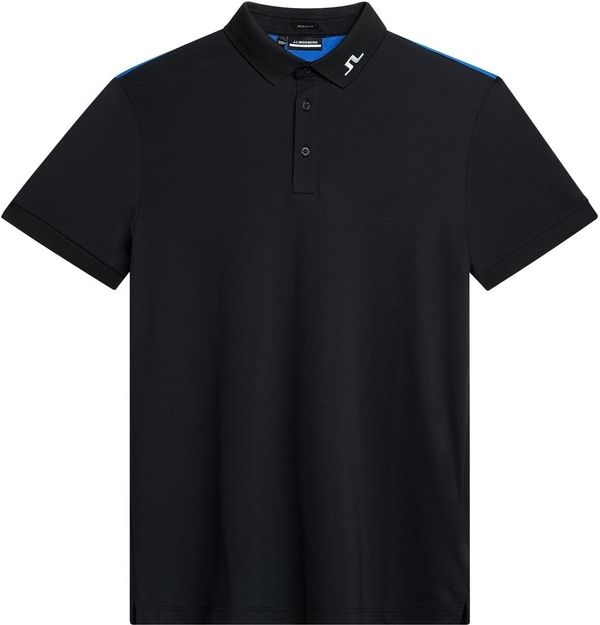 J.Lindeberg J.Lindeberg Jeff Reg Fit Polo Black 2XL
