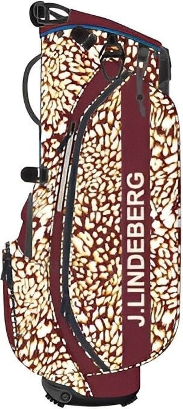 J.Lindeberg J.Lindeberg Play Stand Bag Print Чантa за голф Glitch Leo Lime