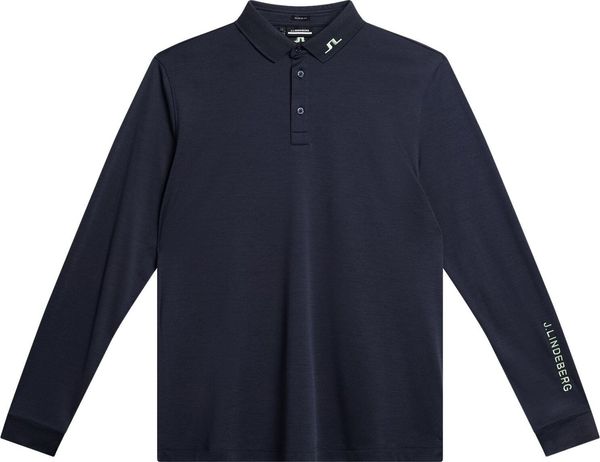 J.Lindeberg J.Lindeberg Tour Tech Mens Long Sleeve JL Navy 2XL