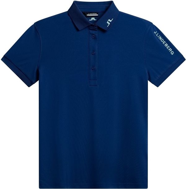 J.Lindeberg J.Lindeberg Tour Tech Womens Polo Estate Blue XL