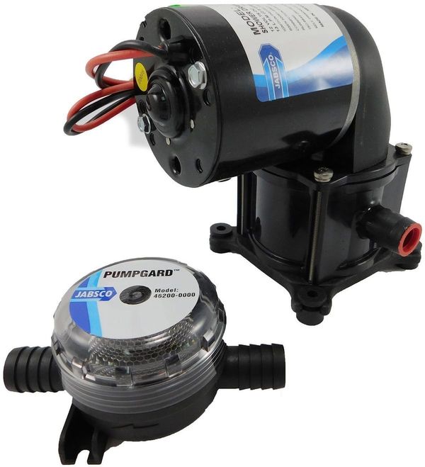 Jabsco Jabsco 37202-2012 Self-priming diaphragm pump 12 volt