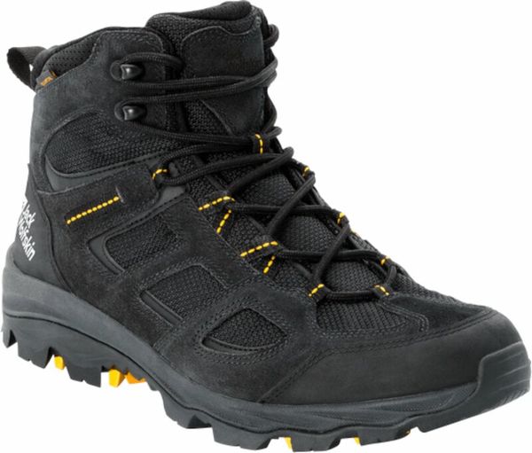 Jack Wolfskin Jack Wolfskin Мъжки обувки за трекинг Vojo 3 Texapore Mid M Black/Burly Yellow 42,5