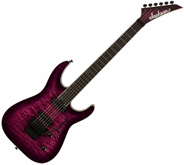 Jackson Jackson Pro Plus Series Dinky DKAQ EB Transparent Purple Burst
