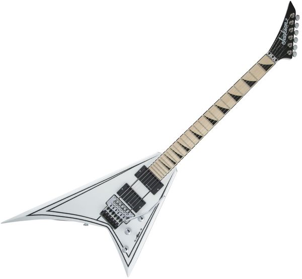 Jackson Jackson X Series Rhoads RRX24M MN Snow White with Black Pinstripes
