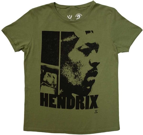 Jimi Hendrix Jimi Hendrix Риза Let Me Live Womens Khaki Green 2XL