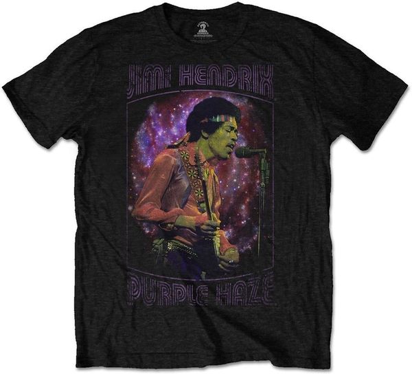 Jimi Hendrix Jimi Hendrix Риза Purple Haze Frame Unisex Black XL
