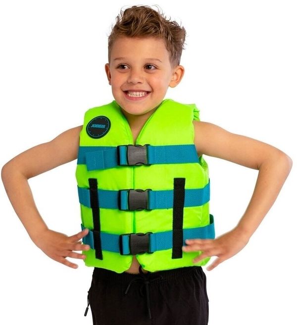 Jobe Jobe Nylon Life Vest Kids Lime Green 30-40 kg Защитна жилетка