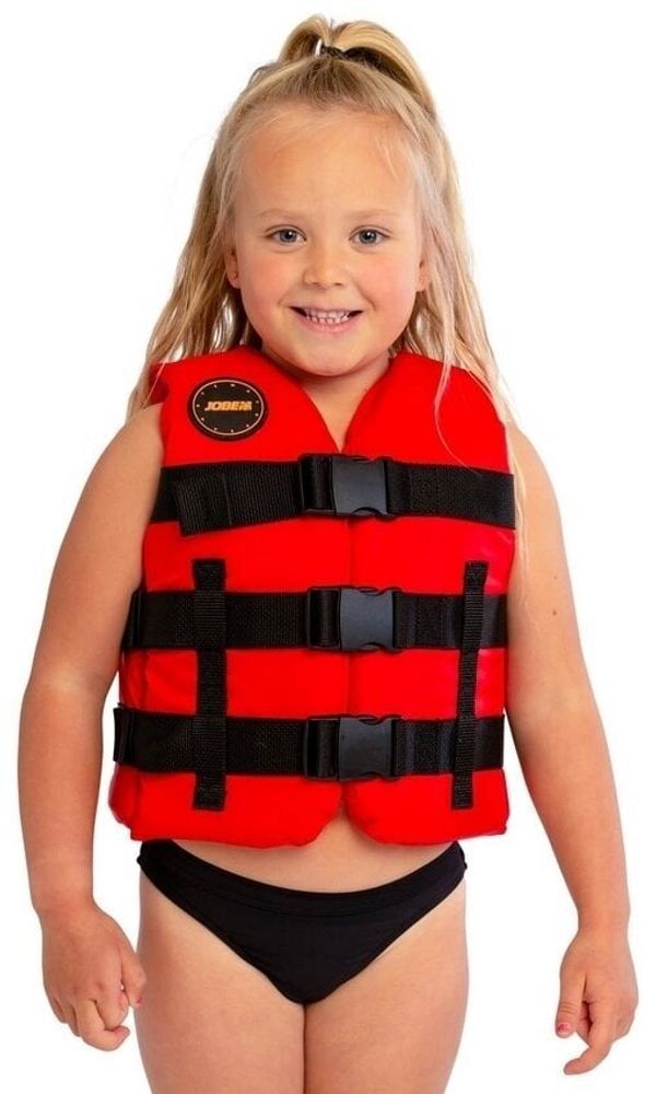 Jobe Jobe Nylon Life Vest Kids Red 30-40 kg Защитна жилетка